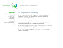 Tablet Screenshot of mit-personalbuero.de
